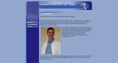 Desktop Screenshot of hno-praxis-koeppe.de